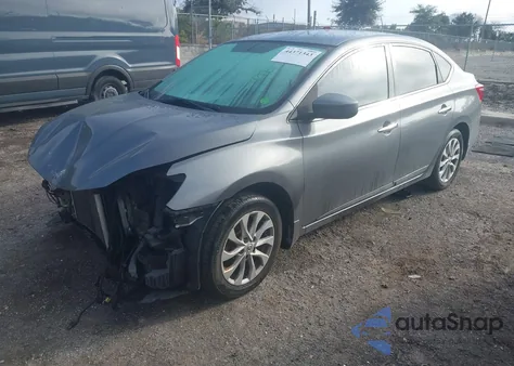 2018 Nissan Sentra Sv z USA, uszkodzony, nr VIN 3N1AB7APXJL657950